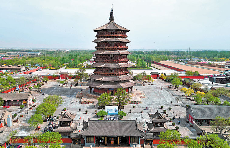 La technologie préserve la plus vieille pagode chinoise en bois