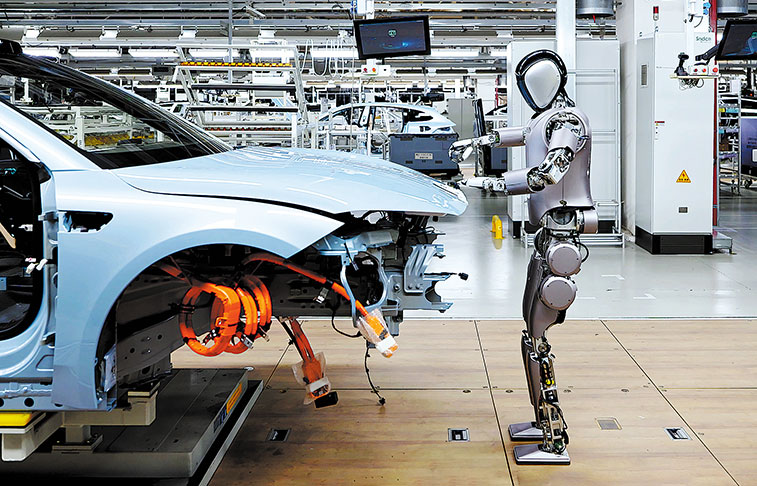 Les entreprises technologiques embrassent les robots humanoïdes